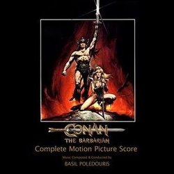 Conan the Barbarian Trilha sonora (Basil Poledouris) - capa de CD