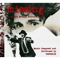 Missing Ścieżka dźwiękowa ( Vangelis) - Okładka CD