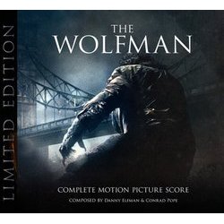 The Wolfman Soundtrack (Danny Elfman, Conrad Pope) - CD cover