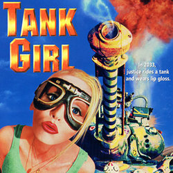 Tank Girl サウンドトラック (Graeme Revell) - CDカバー