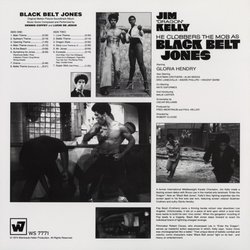 Black Belt Jones Ścieżka dźwiękowa (Dennis Coffey, Luchi De Jesus) - Tylna strona okladki plyty CD