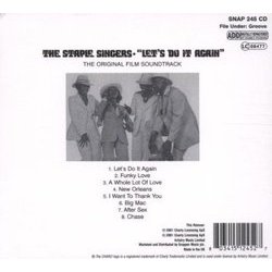 Let's do it Again 声带 (Curtis Mayfield, The Staple Singers) - CD后盖