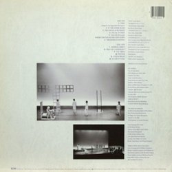 The Knee Plays Soundtrack (David Byrne) - CD Back cover
