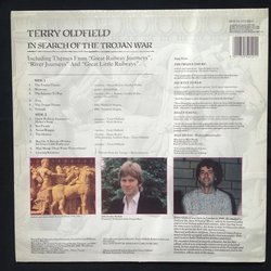 In Search of Trojan War Soundtrack (Terry Oldfield) - CD Back cover