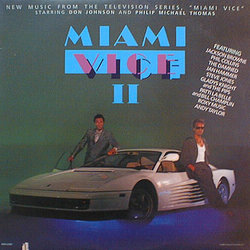Miami Vice II Soundtrack (Various Artists, Jan Hammer) - CD cover