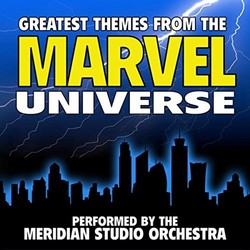 Greatest Themes From The Marvel Universe Colonna sonora (Various Artists) - Copertina del CD