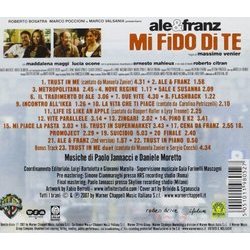 Mi fido di Te サウンドトラック (Various Artists, Paolo Jannacci) - CD裏表紙