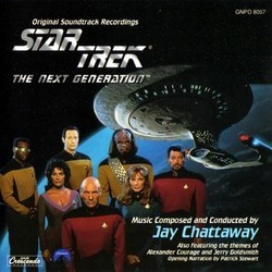Star Trek: The Next Generation サウンドトラック (Jay Chattaway) - CDカバー