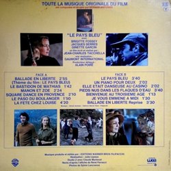 Le Pays Bleu Soundtrack (Grard Anfosso) - CD Back cover