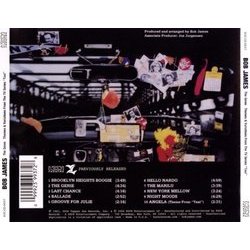Bob James ‎ The Genie Soundtrack (Bob James) - CD Achterzijde