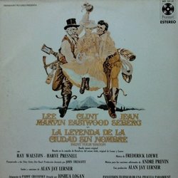 La Leyenda de la Ciudad sin Nombre Soundtrack (Original Cast, Alan Jay Lerner , Frederick Loewe) - CD cover