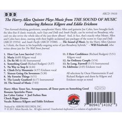 The Sound of Music Soundtrack (Harry Allen, Oscar Hammerstein II, Richard Rodgers) - CD Back cover