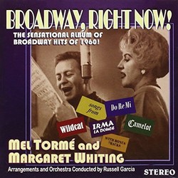Broadway Right Now 声带 (Various Artists, Mel Torm, Margaret Whiting) - CD封面