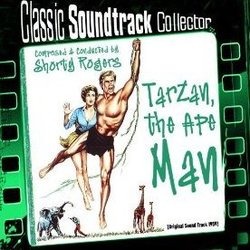 Tarzan, the Ape Man Ścieżka dźwiękowa (Shorty Rogers) - Okładka CD