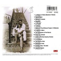 Bitter Sugar Colonna sonora (Various Artists, Manuel Tejada) - Copertina posteriore CD