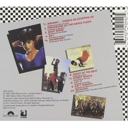 Breakin' Ścieżka dźwiękowa (Various Artists) - Tylna strona okladki plyty CD