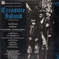 Treasure Island Trilha sonora (Cyril Ornadel, Hal Shaper) - capa de CD