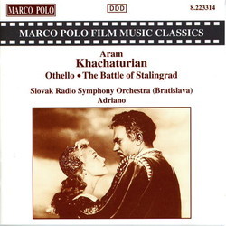 Marco Polo Film Music Classics Soundtrack (Aram Khachaturian) - CD cover
