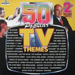 50 Popular TV Themes Trilha sonora (Various Artists) - capa de CD
