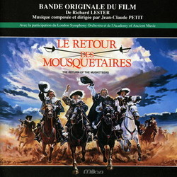Le Retour des Mousquetaires Trilha sonora (Jean-Claude Petit) - capa de CD