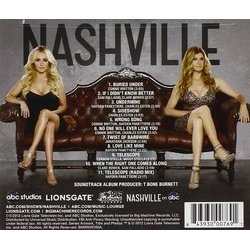 The Music Of Nashville: Season 1 - Volume 1 Soundtrack (Various Artists, Various Artists) - CD Back cover