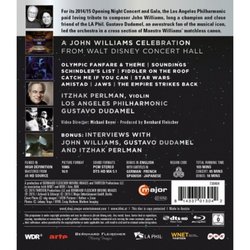 A John Williams Celebration Ścieżka dźwiękowa (John Williams) - Tylna strona okladki plyty CD
