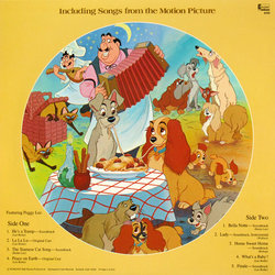 Lady and the Tramp 声带 (Various Artists, Oliver Wallace) - CD后盖
