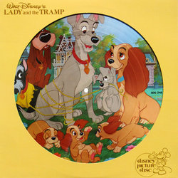 Lady and the Tramp Soundtrack (Various Artists, Oliver Wallace) - CD cover