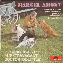 L'Extravagant Doctor Dolittle サウンドトラック (Marcel Amont, Leslie Bricusse) - CDカバー