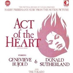 Act of the Heart Ścieżka dźwiękowa (Harry Freedman) - Okładka CD