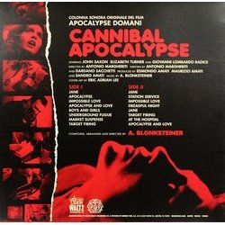 Cannibal Apocalypse Ścieżka dźwiękowa (Alexander Blonksteiner) - Tylna strona okladki plyty CD