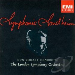 Symphonic Sondheim Colonna sonora (Don Sebesky, Stephen Sondheim) - Copertina del CD