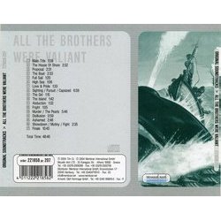 All The Brothers Were Valliant サウンドトラック (Mikls Rzsa) - CD裏表紙