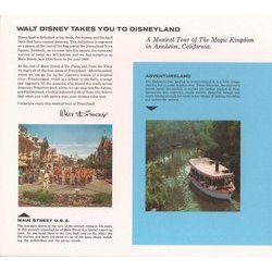 Walt Disney Takes You to Disneyland サウンドトラック (Various Artists, Various Artists) - CDインレイ