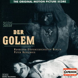 Der Golem サウンドトラック (Karl-Ernst Sasse) - CDカバー