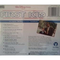 First Kid Soundtrack (Various Artists, Richard Gibbs) - CD Achterzijde