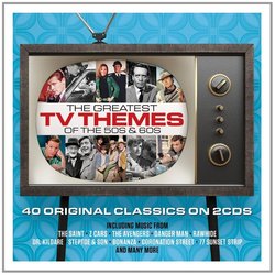 The Greatest TV Themes of the 50s & 60s Soundtrack (Various Artists) - CD cover