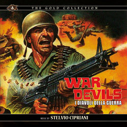 War Devils Trilha sonora (Stelvio Cipriani) - capa de CD