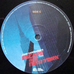 Escape From New York Soundtrack (John Carpenter, Alan Howarth) - cd-inlay