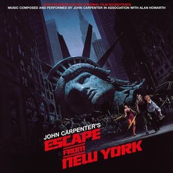 Escape From New York Ścieżka dźwiękowa (John Carpenter, Alan Howarth) - Okładka CD