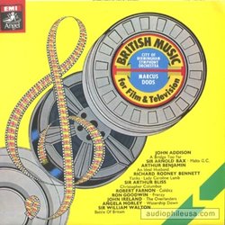 British Music for Film and Television Soundtrack (Various Artists) - CD cover