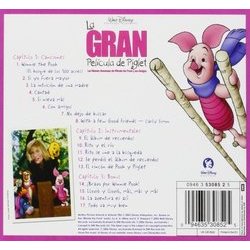 La Gran Pelicula de Piglet Trilha sonora (Various Artists, Carl Johnson) - CD capa traseira