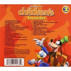 Children's Favorites, Volume 2 Soundtrack (Various Artists, Larry Groce) - CD Back cover