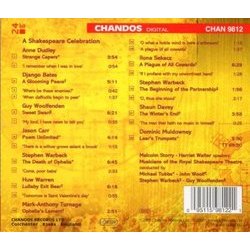A Shakespeare Celebration 声带 (Various Artists, Various Artists) - CD后盖