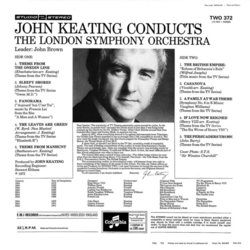 John Keating Conducts The London Symphony Orchestra サウンドトラック (Various Artists, John Keating) - CD裏表紙