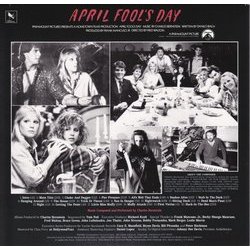 April Fool's Day Ścieżka dźwiękowa (Charles Bernstein) - Tylna strona okladki plyty CD