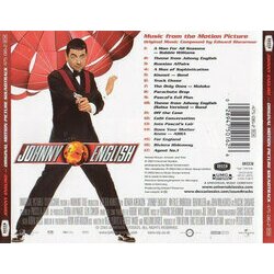 Johnny English Ścieżka dźwiękowa (Various Artists, Edward Shearmur) - Tylna strona okladki plyty CD