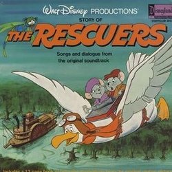 The Rescuers Trilha sonora (Various Artists, Artie Butler, Carol Connors, Sammy Fain, Ayn Robbins) - capa de CD