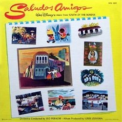 Saludos Amigos Ścieżka dźwiękowa (Paul J. Smith) - Okładka CD