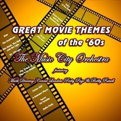Great Movie Themes of the '60s Ścieżka dźwiękowa (Various Artists, Connie Landers, Ricky Page, Bobby Russell The Music City Orchestra featuri) - Okładka CD
